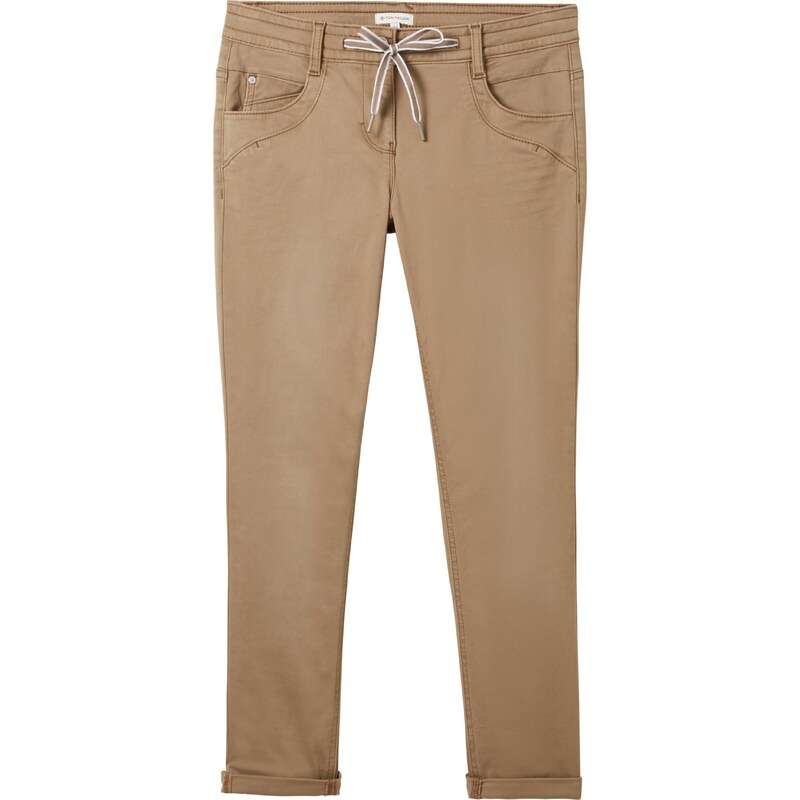 TOM TAILOR Nohavice svetlohnedá 61428948