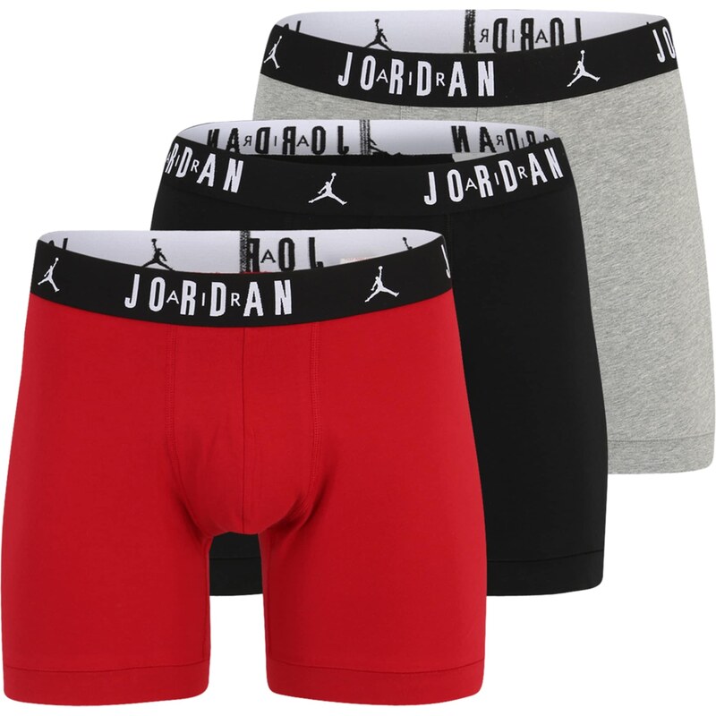Jordan Boxerky FLIGHT Cotton Core Boxer Briefs sivá melírovaná / 52706009