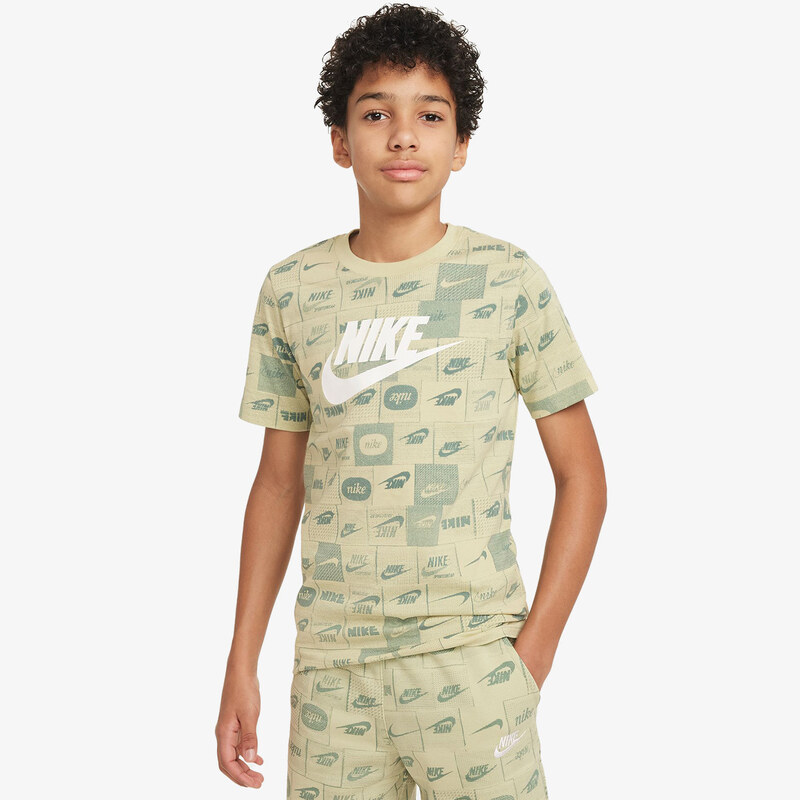 Nike K NSW TEE CLUB SSNL AOP HBR S 67032578