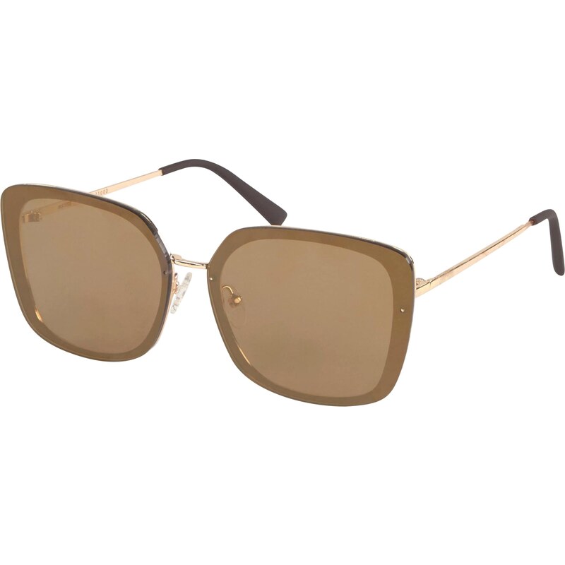 MSTRDS Slnečné okuliare hnedá / zlatá / čierna 57220155