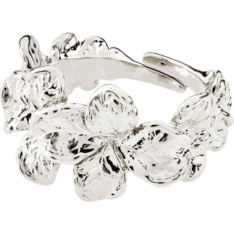 Pilgrim Prsteň Echo strieborná 54253703