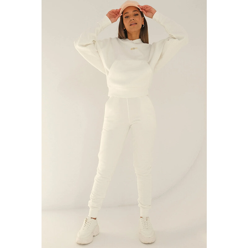 Mosquito Dámske tepláky Venice Creamy Cake smotanové, Farba smotanová 51578395