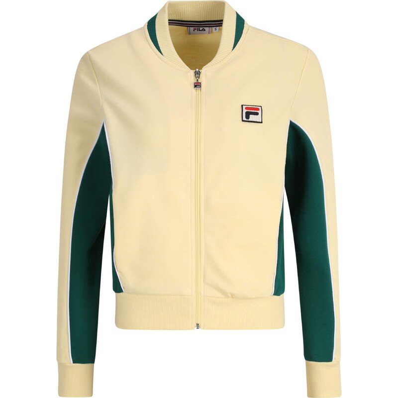 FILA Tepláková bunda SETTANTA žltá / zelená / červená 54340964
