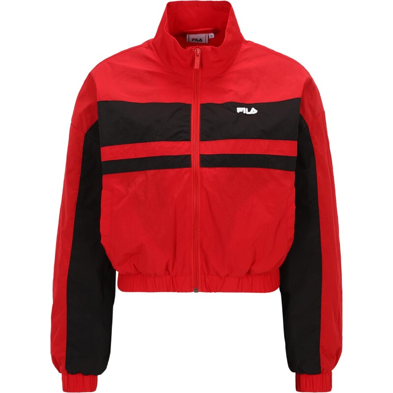 FILA Tepláková bunda LUBU červená / čierna / biela 54341185