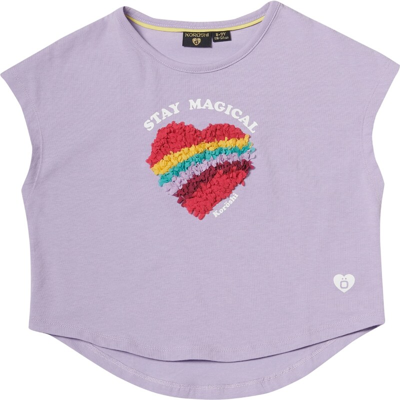 KOROSHI Top vodová / žltá / orgovánová / tmavočervená 54350442