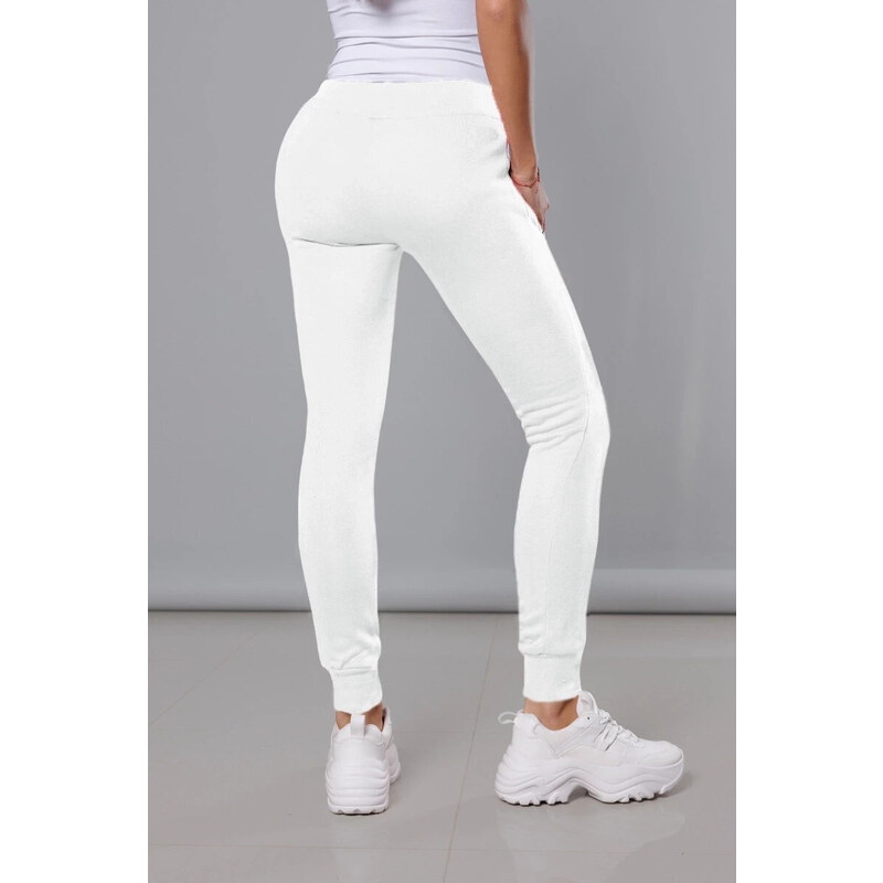 J.STYLE Biele tepláky (CK01-1) 66065022