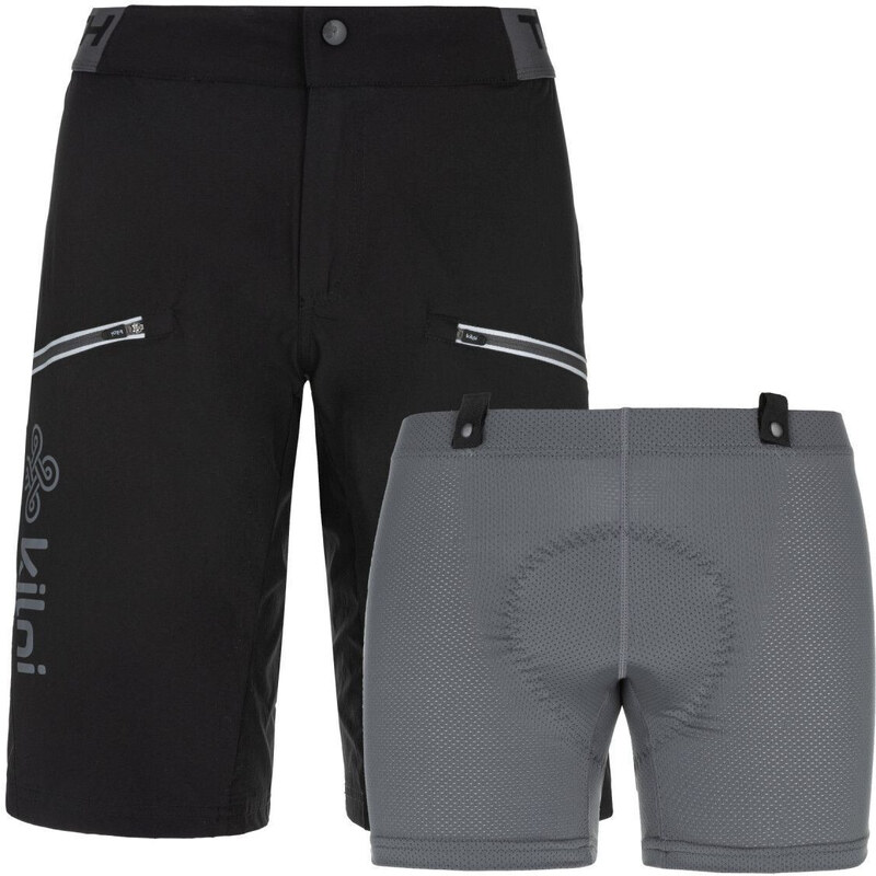 Dámske cyklistické šortky Trackee-w Black - Kilpi 51595780