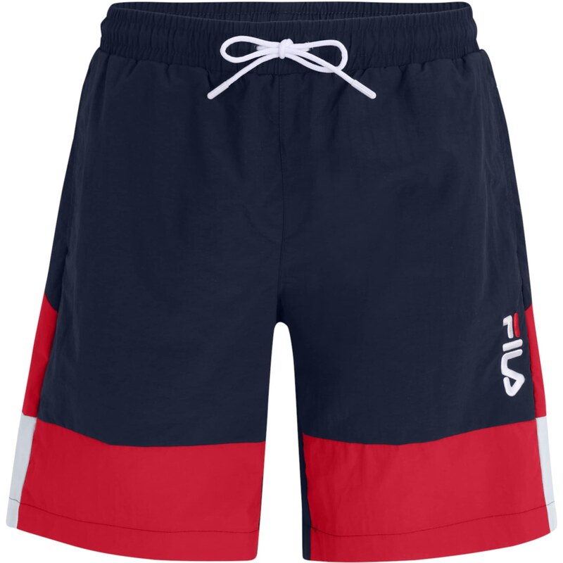 FILA Plavecké šortky SCIACCA červená / čierna / biela 54339897