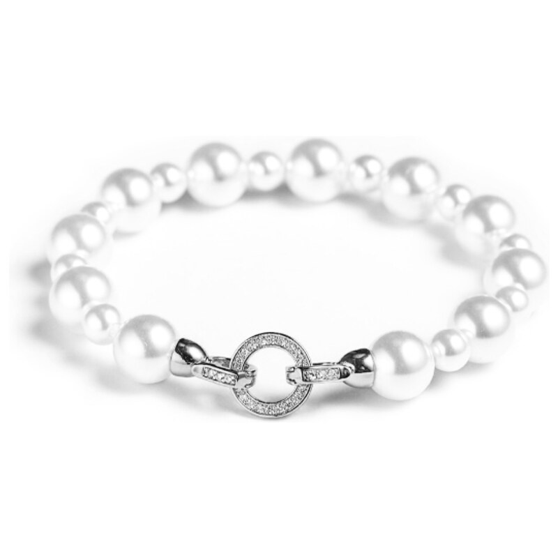 SWAROVSKI Elements Swarovski e. perlový náramok Monte Carlo seb6001 52067116