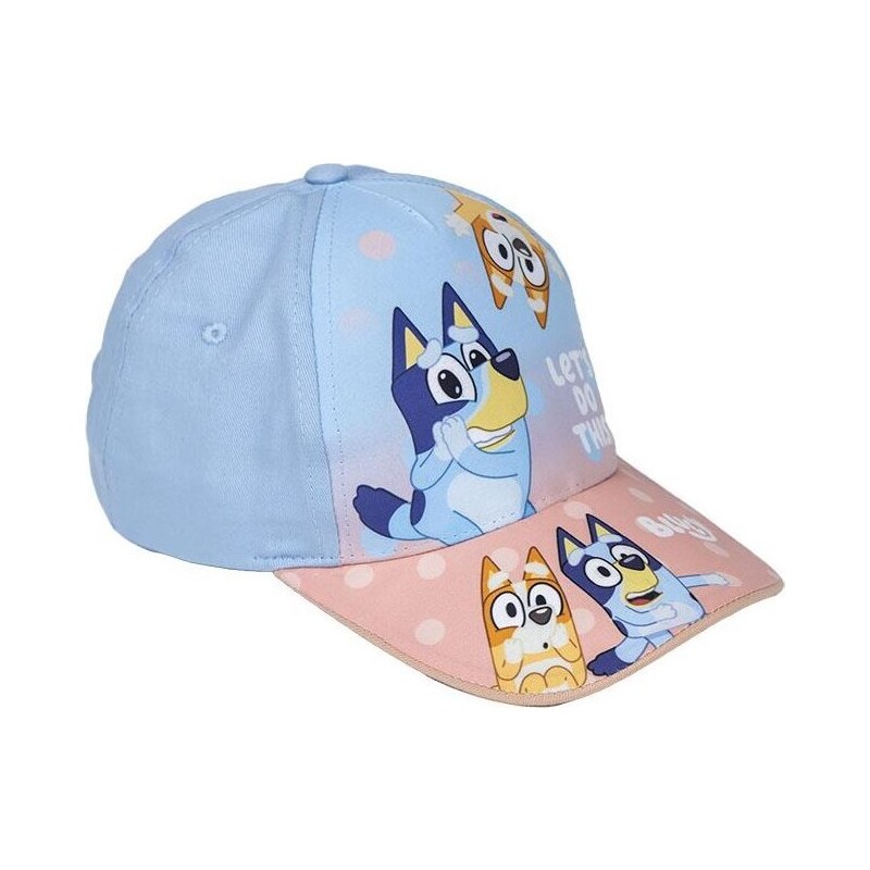 BASIC Farebná dievčenská šiltovka Bluey 65151521