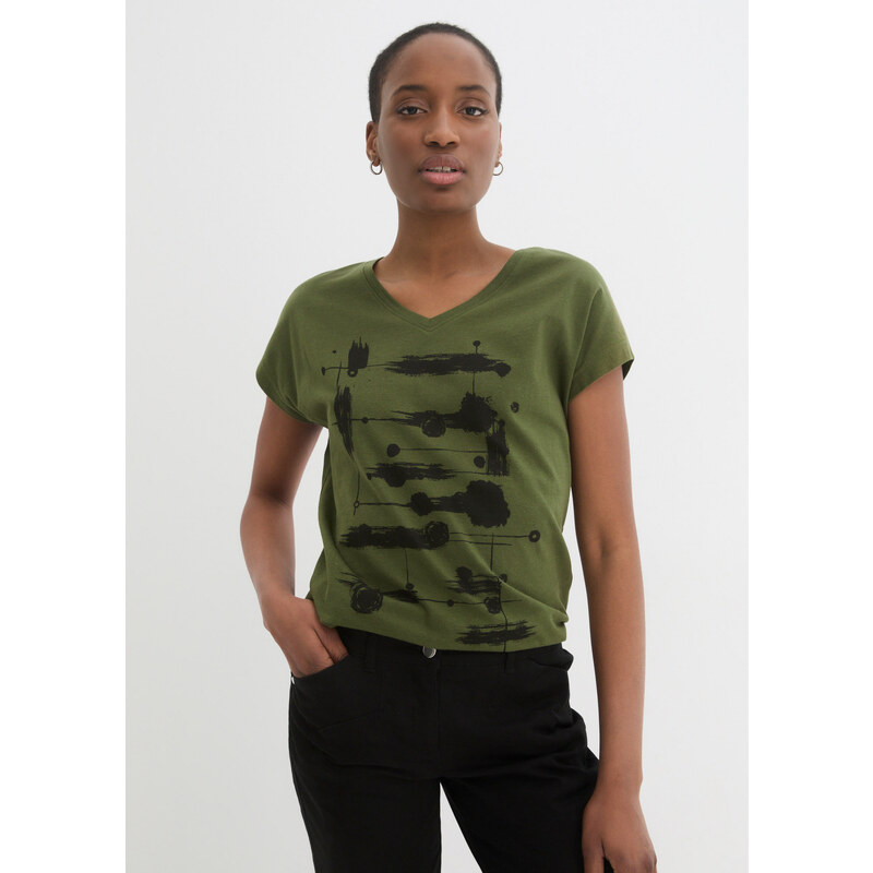 bonprix Tričko, farba zelená 45011334