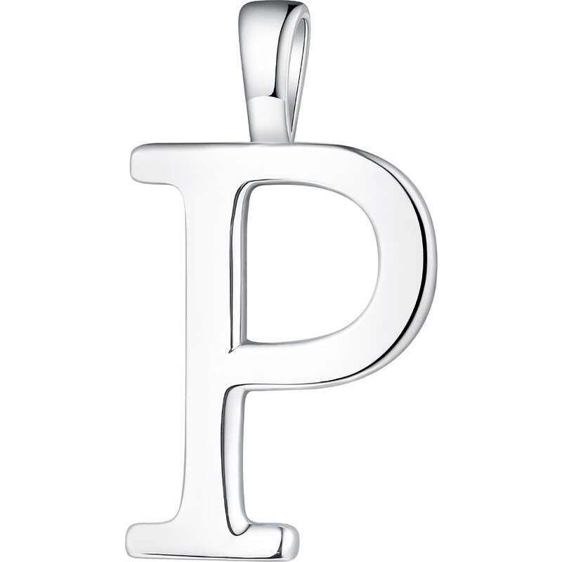 Olivie PÍSMENO P strieborný prívesok 8625 52171544