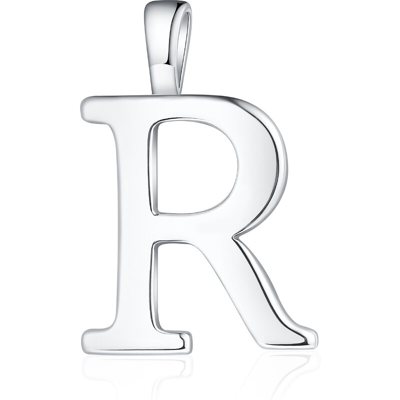 Olivie PÍSMENO R strieborný prívesok 8626 52171545