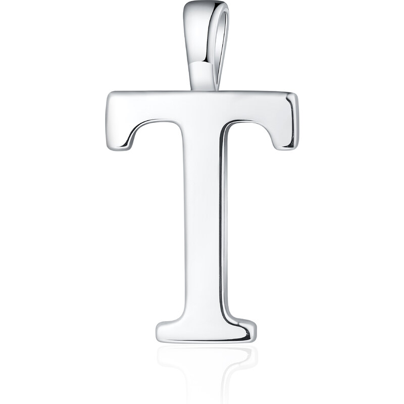 Olivie PÍSMENO T strieborný prívesok 8628 52171547