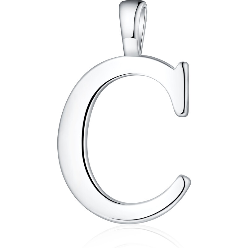 Olivie PÍSMENO C strieborný prívesok 8612 52171531