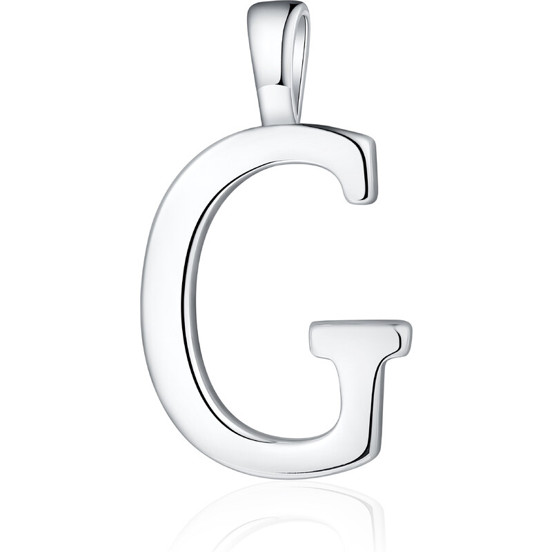 Olivie PÍSMENO G strieborný prívesok 8616 52171535