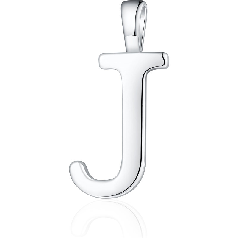 Olivie PÍSMENO J strieborný prívesok 8619 52171538