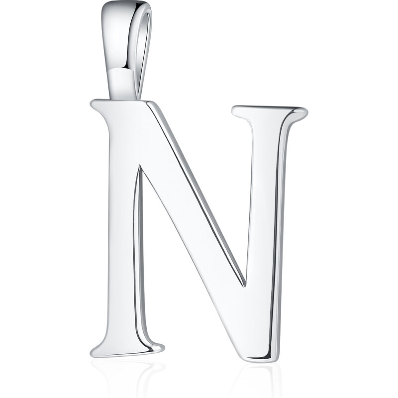 Olivie PÍSMENO N strieborný prívesok 8623 52171542