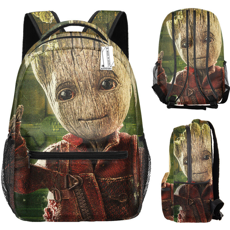 Made in China Detský / študentský batoh s potlačou celého obvodu motív 52162035