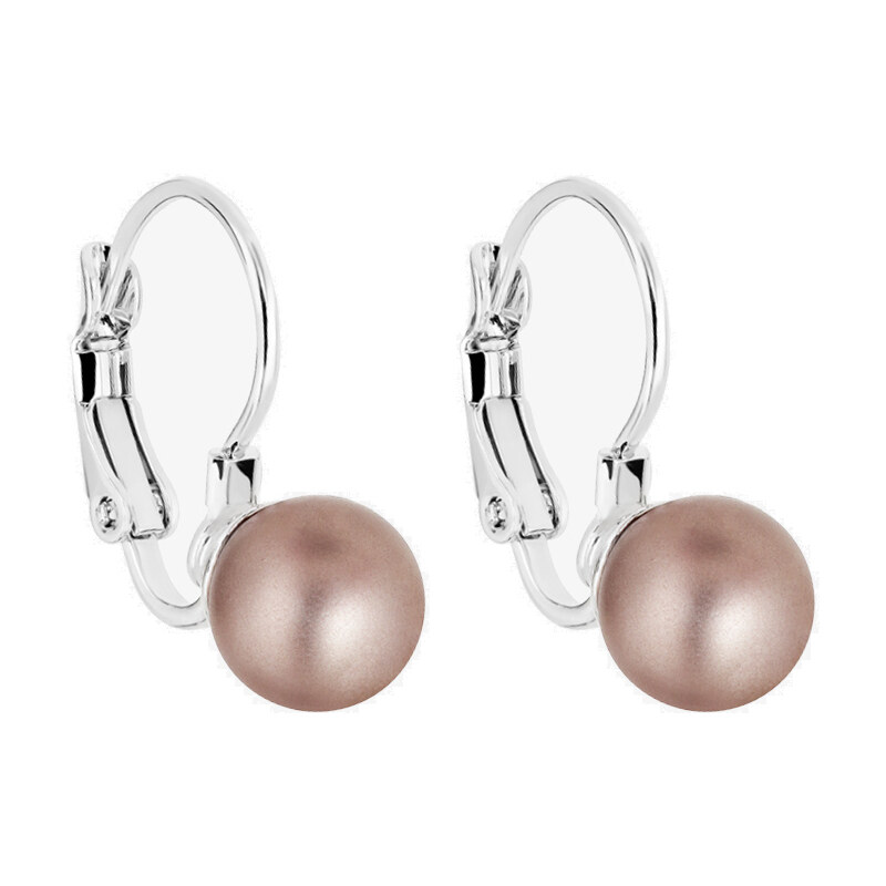 Preciosa Elegantné perličkové náušnice Silky Pearl Candy 2271 02 66593724