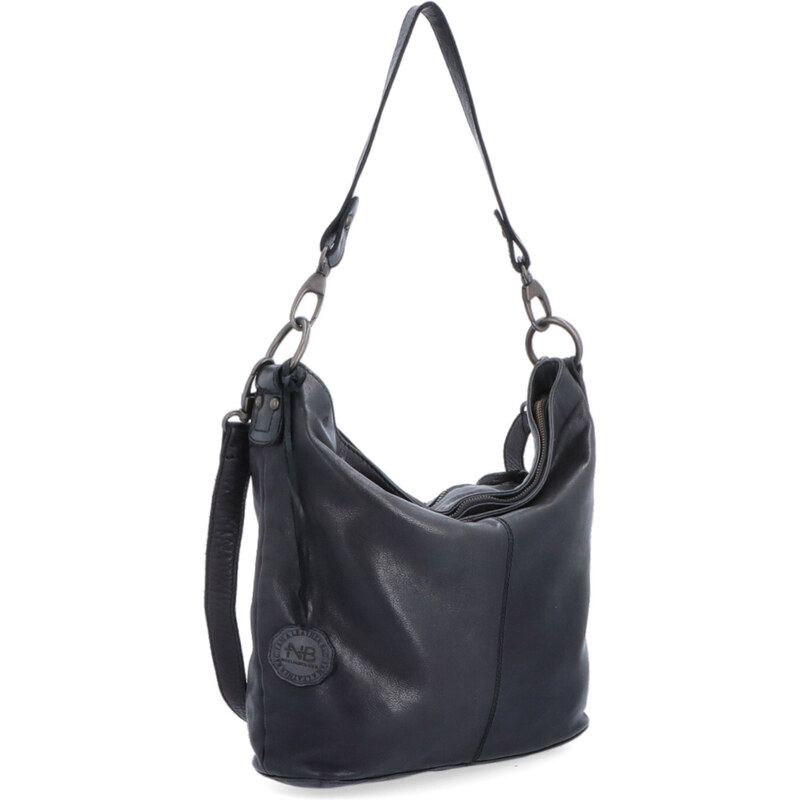 Kožená kabelka cez rameno Noelia Bolger čierna NB 2043 C 64020923
