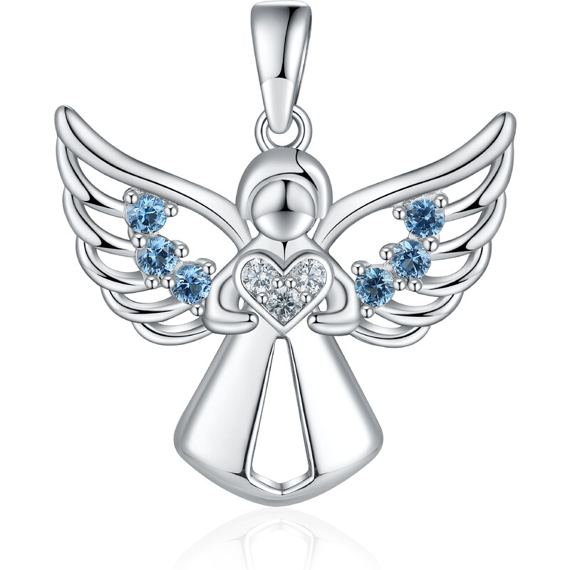 Olivie Strieborný prívesok ANJEL 8637 52171556