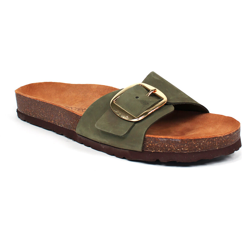 Secretshoes Komfortné korkové šľapky 52169819
