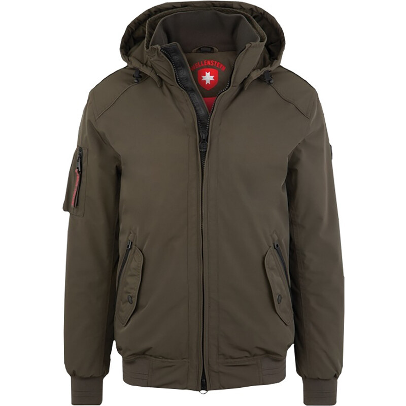 WELLENSTEYN Cicero Winter pánska funkčná tmavozelená pilot bunda 52170052