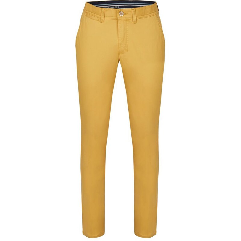 Pánske nohavice béžové CLUB OF COMFORT, slim 52170041