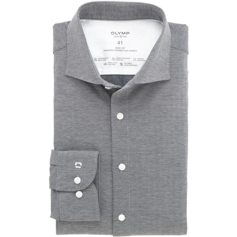 Pánska Flex Jersey košeľa OLYMP body fit 52170169