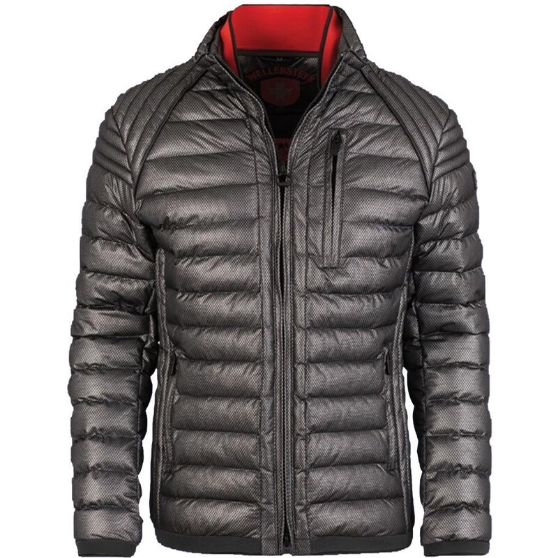 WELLENSTEYN Molecule 740 pánska ľahká sivočierna bunda 58267098