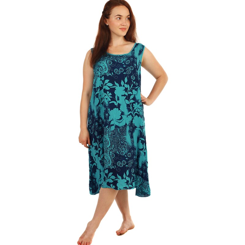 Glara Dlhé letné kvetinové šaty 43661686