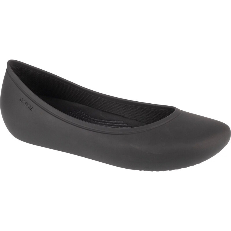 Čierne dámske baleríny Crocs Brooklyn Flat W 209384-001 52672893
