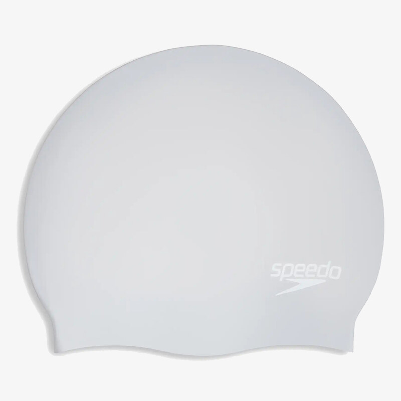 Speedo LONG HAIR CAP AU SILVER/WHITE ONESZ 62570577