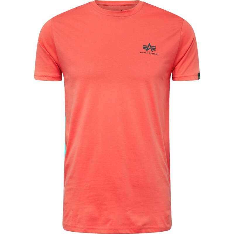 ALPHA INDUSTRIES Tričko melónová / čierna 54058430