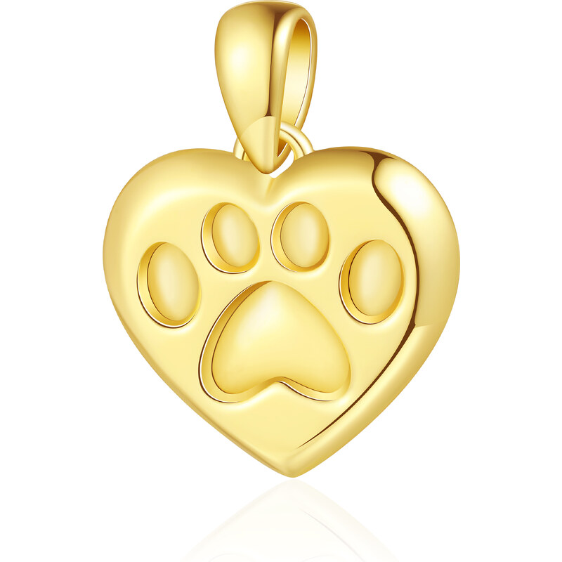 Olivie Strieborný prívesok TLAPKA GOLD 8607 52260649