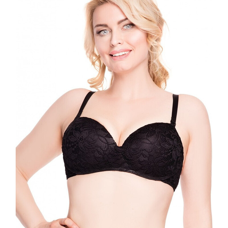 Dámska push-up podprsenka bez kostice 01-68 -Hanna Style 52261213