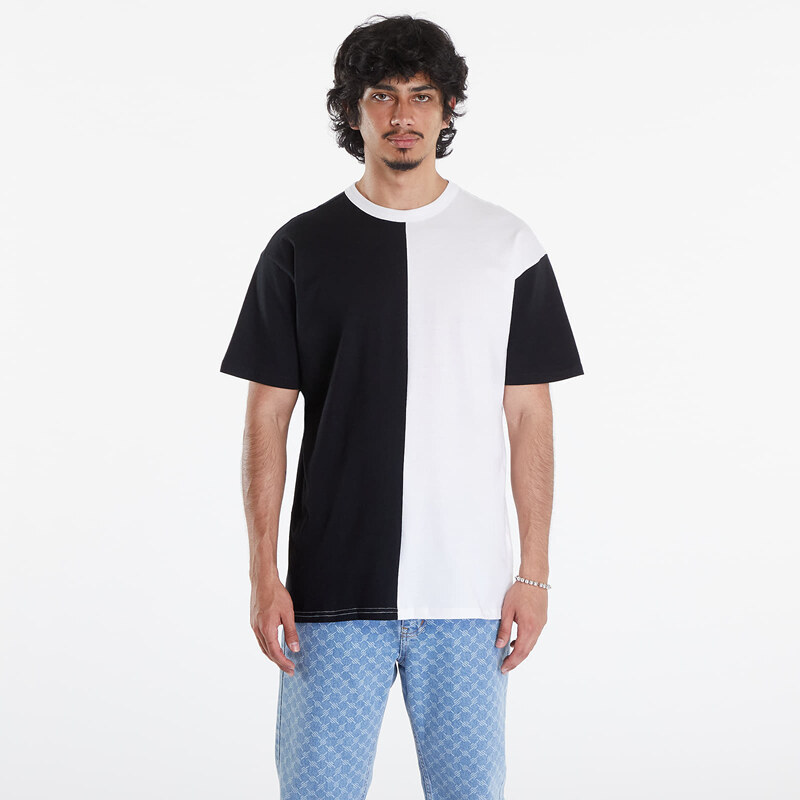 Tričko Urban Classics Oversize Harlequin Tee Black/ White L 47092716
