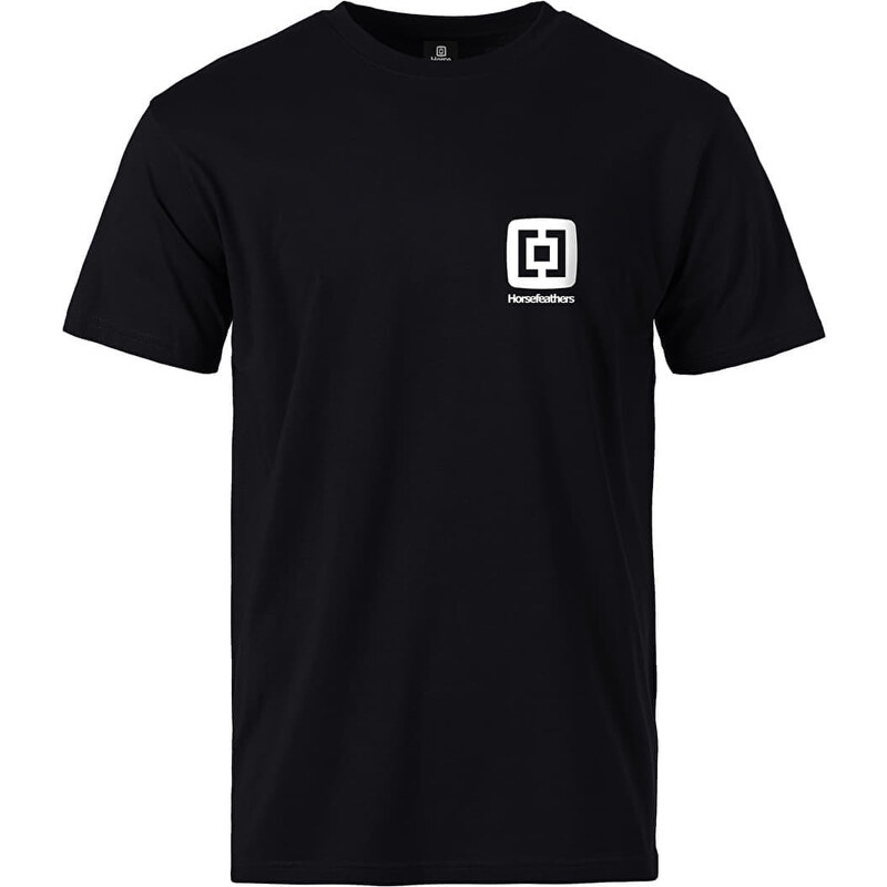 Tričko Horsefeathers Mini Logo T-Shirt Black S 52307925