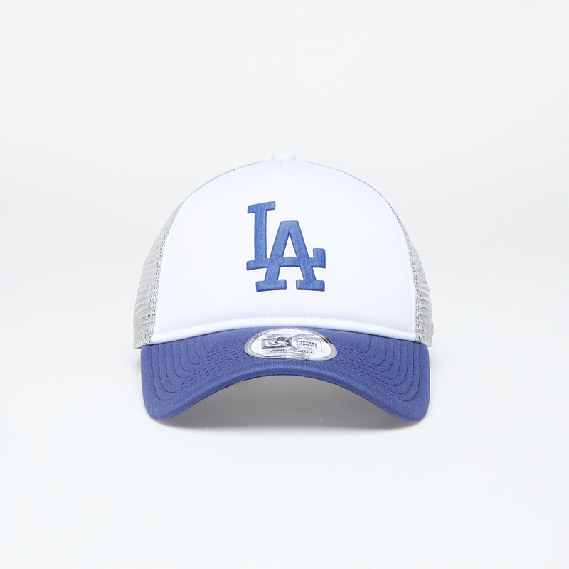 Čiapka New Era Los Angeles Dodgers 9FORTY Trucker Cap Dark Royal/ Gray 52309763