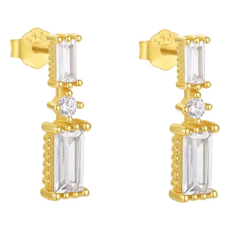 Olivie Stříbrné minimalistické náušnice 8651 52327137