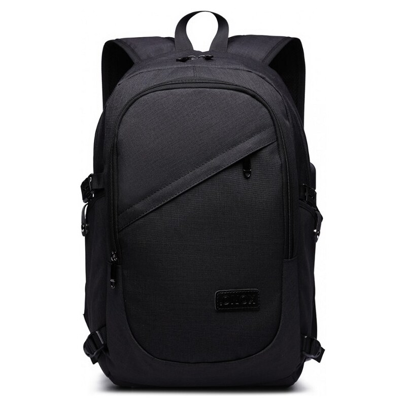 Konofactory Čierny USB batoh do lietadla so zámkom Locker - veľ. XL 52324625