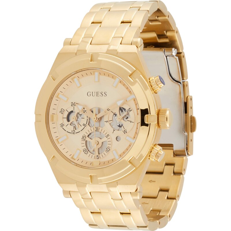 GUESS Analógové hodinky zlatá 54355804