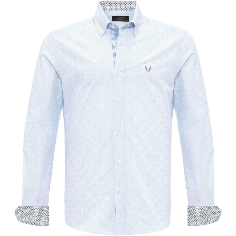 By Diess Collection Biznis košeľa modrá / pastelovo modrá 54348259