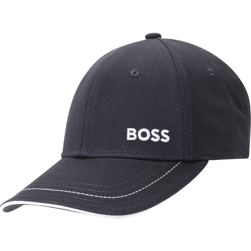 BOSS Čiapka tmavomodrá / biela 58178627