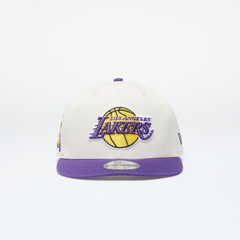 Čiapka New Era Los Angeles Lakers 9Fifty Snapback Ivory/ True Purple S 52337856