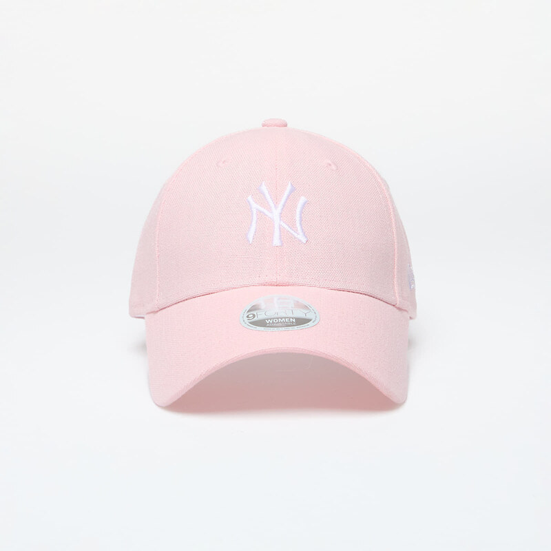 Čiapka New Era 9FORTYW MLB Wmns Linen 9Forty New York Yankees Pink 52337847