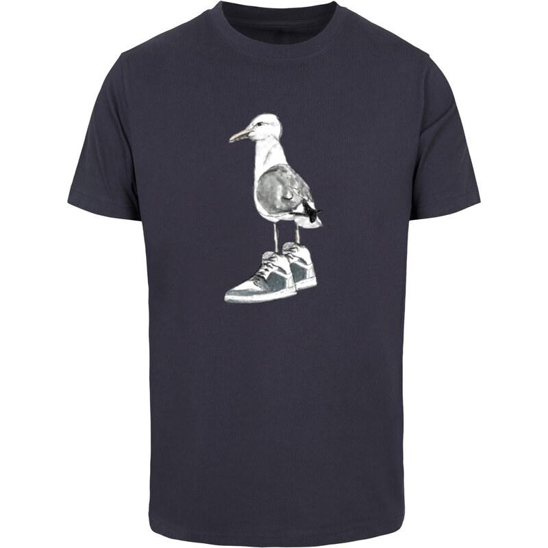 Mister Tee Mens Seagull Sneakers T-Shirt - Navy 66293128