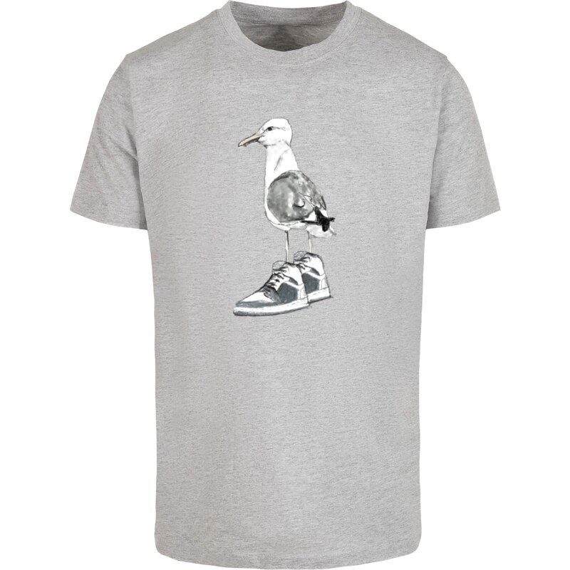 Mister Tee Mens Seagull Sneakers T-Shirt - Grey 52393380