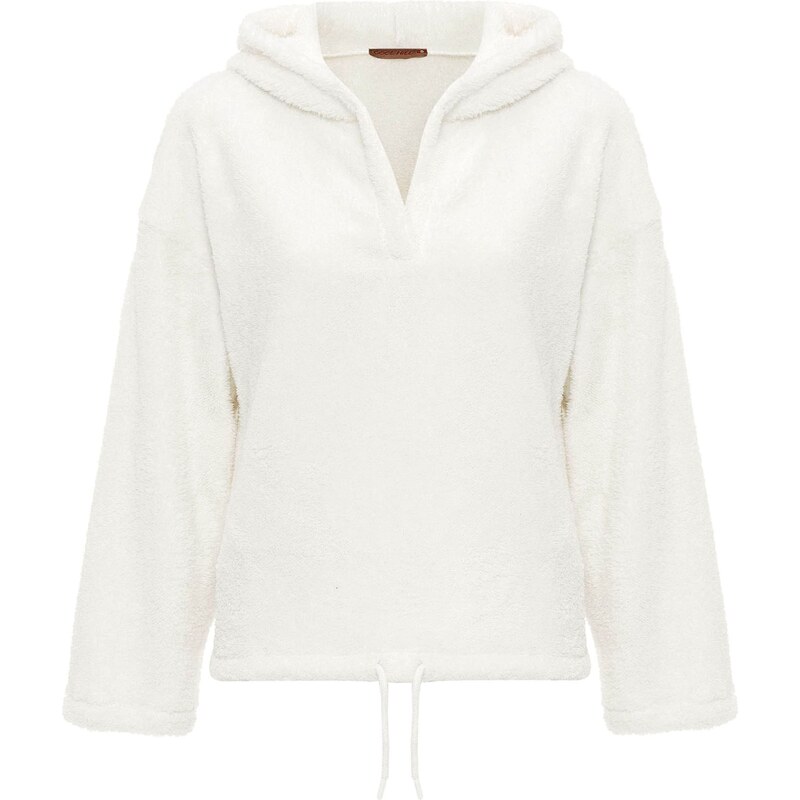 Cool Hill Mikina hnedá / biela 54348021